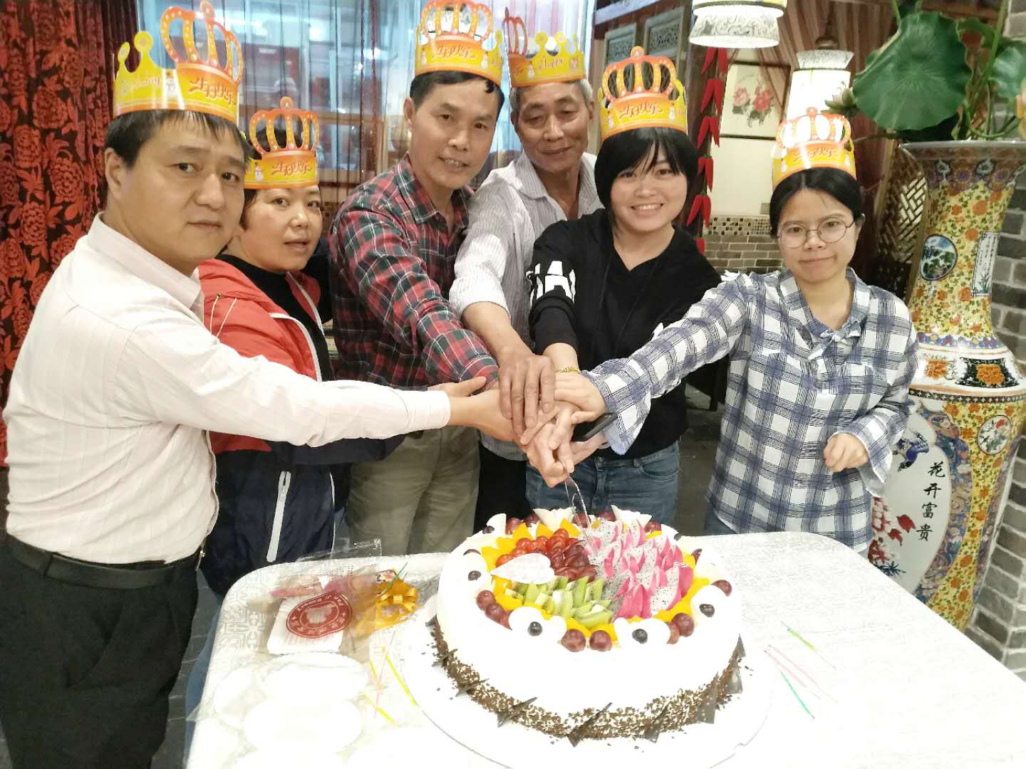 如意坊第一季度员工生日会圆满结束